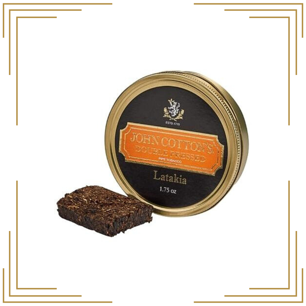 JOHN COTTON'S DOUBLE PRESS LATAKIA