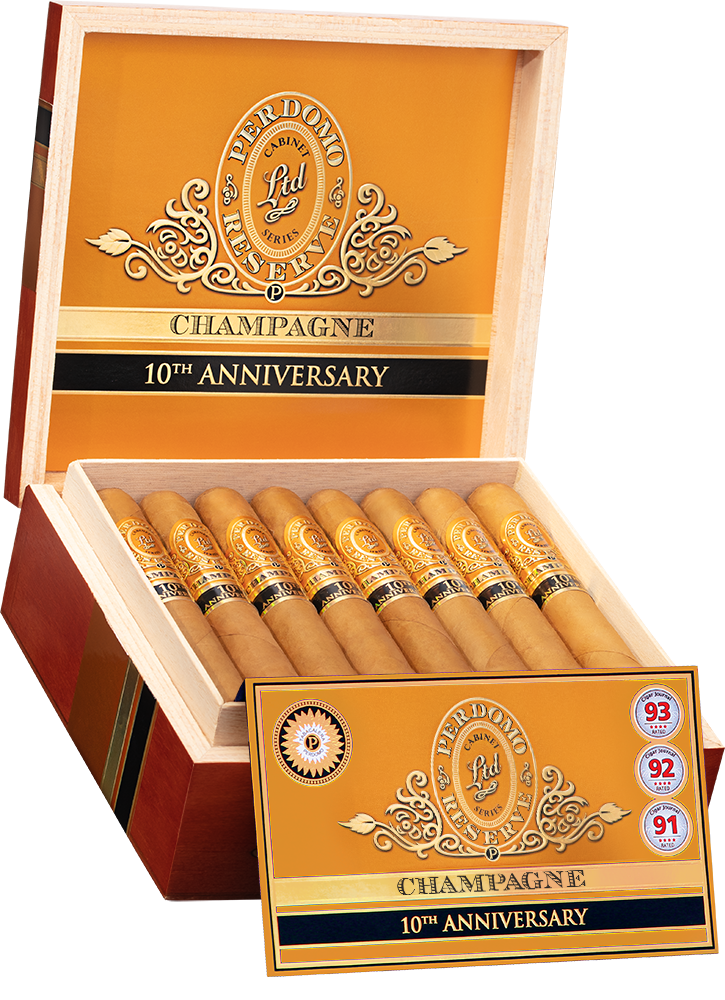 PERDOMO RESERVE 1OTH ANNIVERSARY CHAMPAGNE ROBUSTO
