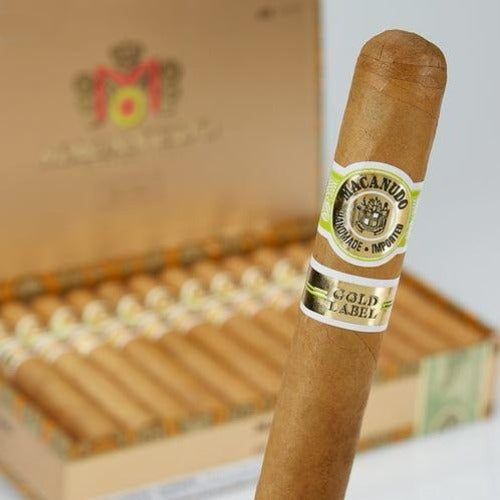 Macanudo Gold Crystal (No Tube Version) 5.5×50 Robusto