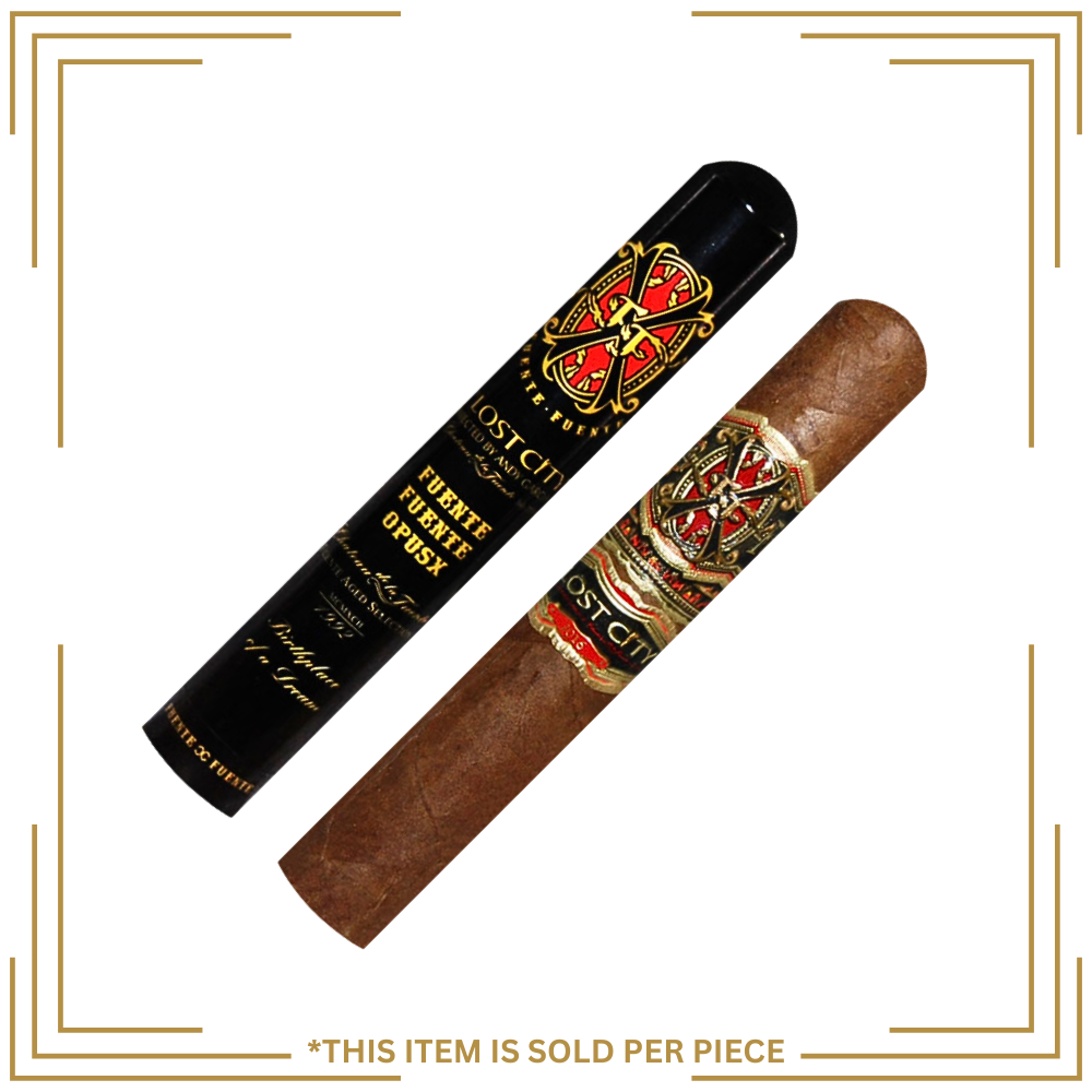 FUENTE FUENTE OPUS X THE LOST CITY DOUBLE ROBUSTO TUBO 5.7x52 (DO NOT LIVE 4-11-23)