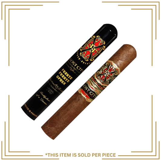 FUENTE FUENTE OPUS X THE LOST CITY DOUBLE ROBUSTO TUBO 5.7x52 (DO NOT LIVE 4-11-23)