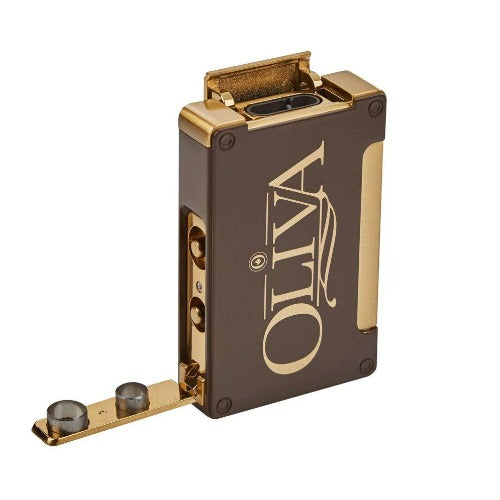 Lotus Duet Double Torch Lighter - Oliva