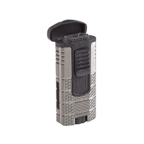 Xikar Tactical Triple Lighter - Gun Metal/Black