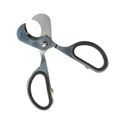 Rubberized Stainless Steel Cigar Scissors